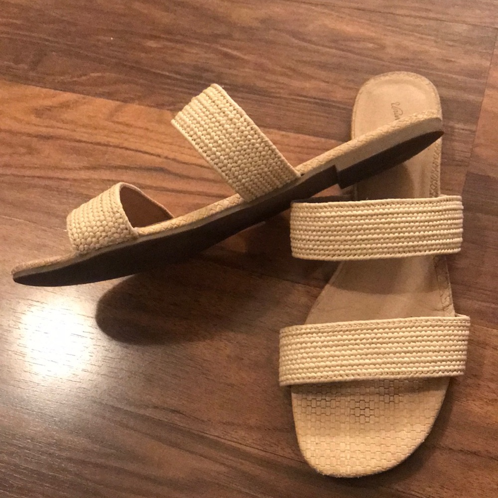 Tan sandals